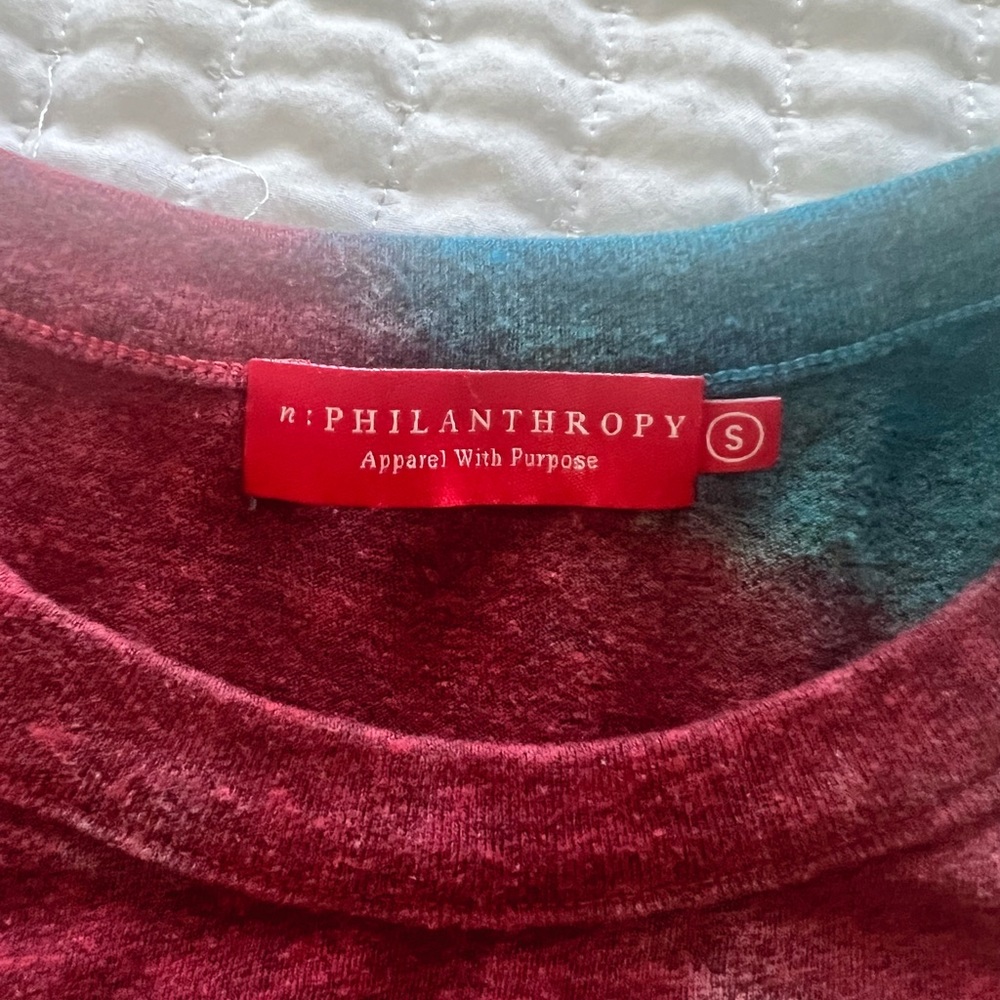 N. Philanthropy tie-dye dress